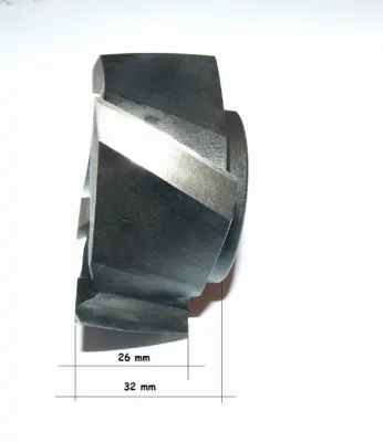 FRÉZA KOTOUČOVÁ 80x22 šíře 12, 14,16, 18, 20 (mm) ČR (NOVÁ)