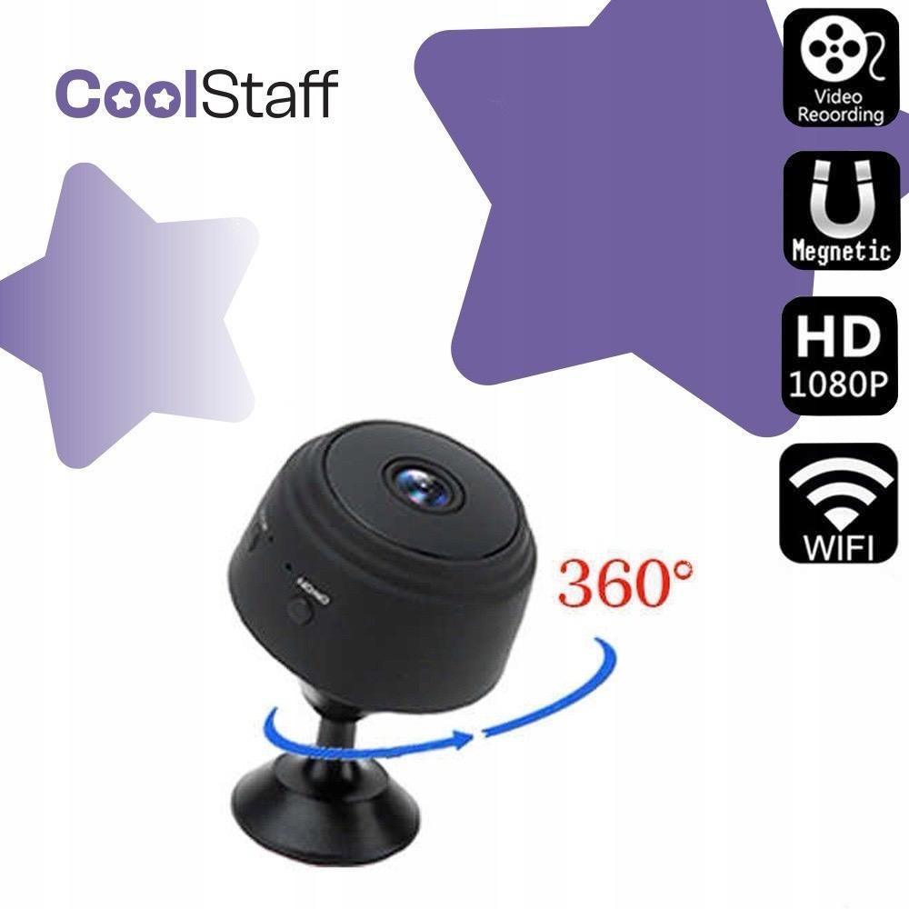 Špionážní mini kamera WiFi A9 HD – fotografie 7