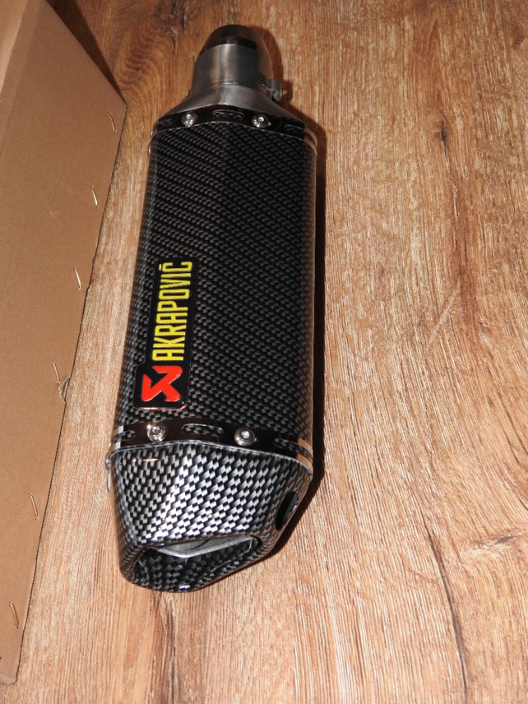 Laděný výfuk Akrapovič carbon Nový – fotografie 4