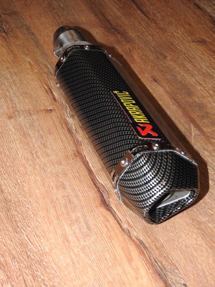 Laděný výfuk Akrapovič carbon Nový – fotografie 5