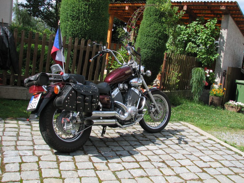 Yamaha Virago Nové Nerezové Laděné Výfuky Thundering Eagle – fotografie 10