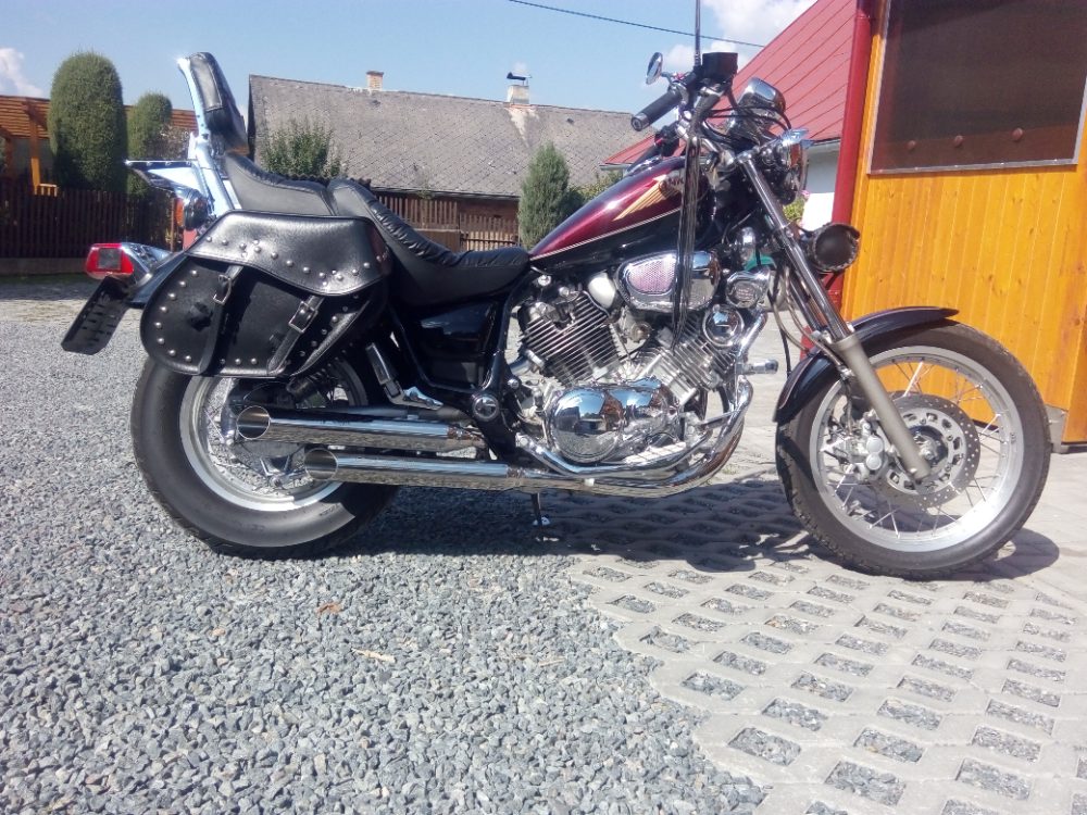 Yamaha Virago Nové Nerezové Laděné Výfuky Thundering Eagle – fotografie 8