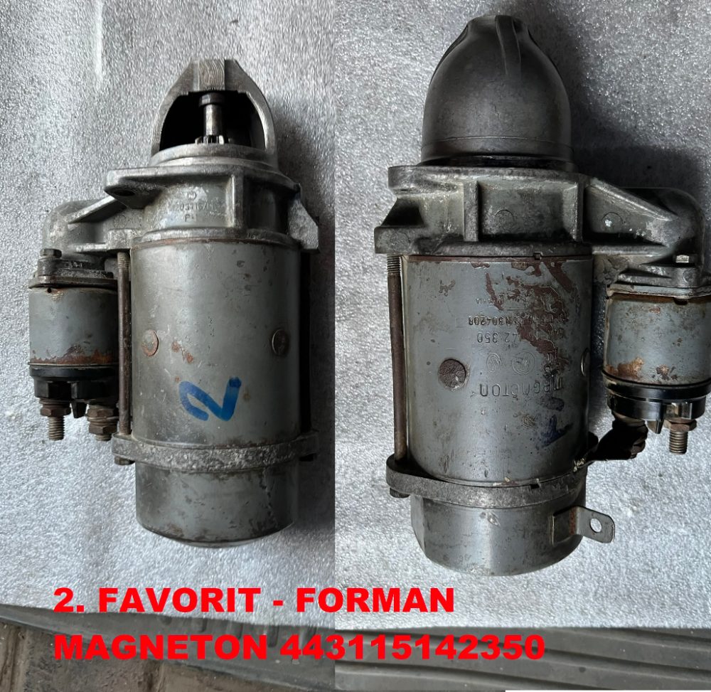 Startéry Škoda FAVORIT, FELICIA 1.3 + 1.6 – fotografie 2