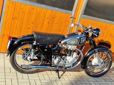AJS 350 M16 1954 po renovaci