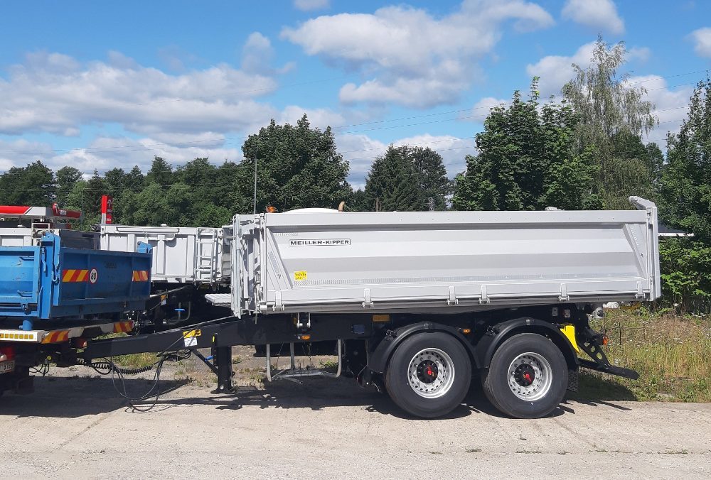 Sklápěcí přívěs MEILLER / ZVEDACÍ NÁPRAVA / plachta / WABCO SmartBoard / IHNED SKLADEM – fotografie 4