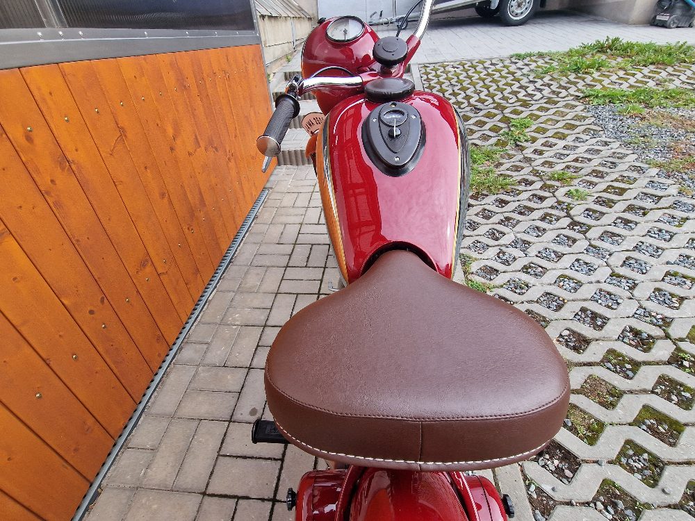 Jawa 250 pérák 1950 Po Renovaci – fotografie 9