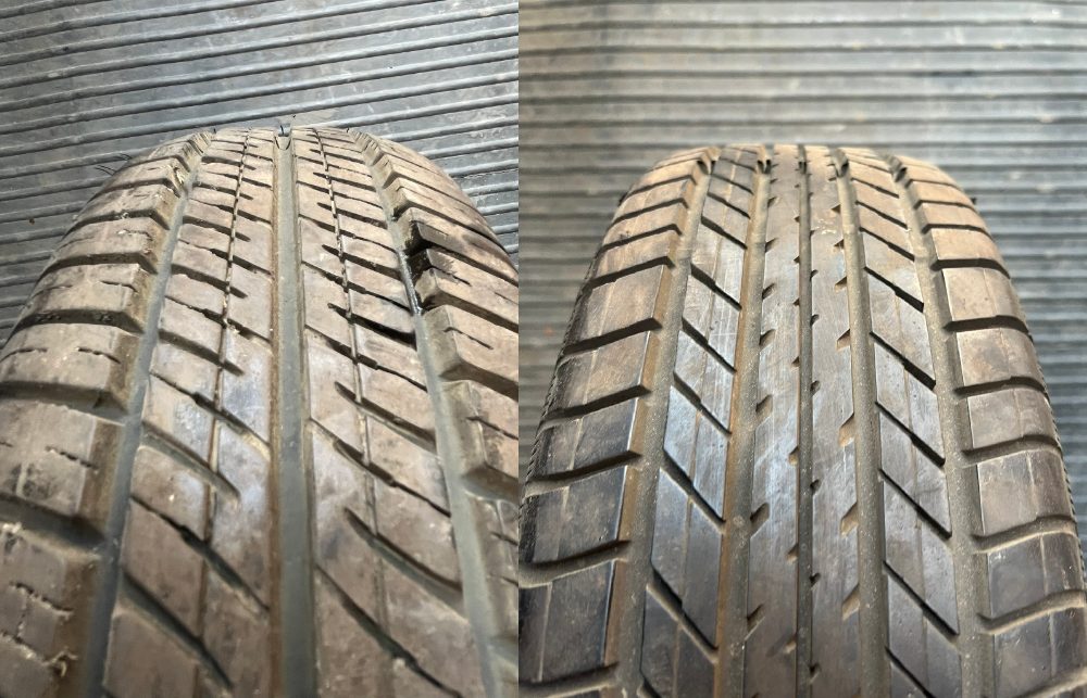 Pěkné pneu 165/70 R13, 175/60 R14 (rezerva) – fotografie 1