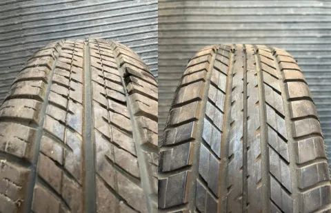Pěkné pneu 165/70 R13, 175/60 R14 (rezerva)